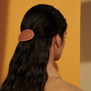 Evelyne PM hair clip | Hermès Singapore